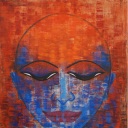 Drishti (4 x 4; Acrylic on Canvas, 2008). <b>UNAVAILABLE</b>