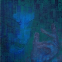 Pensive (4 x 4; Acrylic on Canvas, 2009). <b>UNAVAILABLE</b>